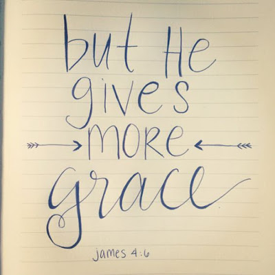 But, then … Grace.
